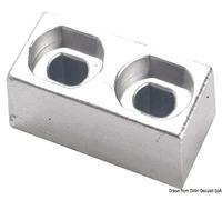 Osculati Aluminium plate anode 55/225 HP