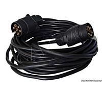 Osculati Boat Trailer Extension Cable Connector 7m 7-pin plugs x2
