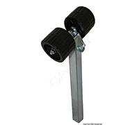 Osculati Boat Trailer Side Swing Rollers x2 ⌀=100mm Straight 40mm Tube Size