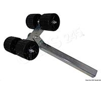 Osculati Boat Trailer Side Swing Rollers x4 ⌀=100mm Straight 30mm Tube Size