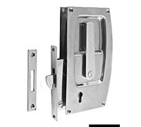 OSCULATI Chromed Brass Lock For Sliding Doors 38.132.07