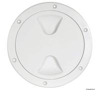 Osculati Inspection Hatch Cover Screw Lock, White, 152 mm, UV Protection, Water Resistant, Universal Fit for Car, Truck Tailgate/Hatch