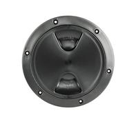 Osculati Inspection hatch screw lock black 125 mm