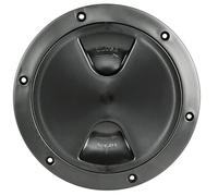 Osculati Inspection hatch screw lock black 203 mm