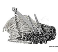 Hall anchor package 6.2 kg - 1 PC Osculati - 01.710.02 - 0171002