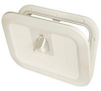 Osculati Plastic Inspection Hatch - 380 mm x 280 mm - Available in Cream, Black or Grey