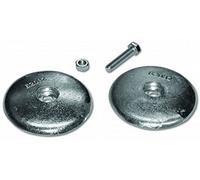 Osculati S.p.A. Zinc Anode Plate, Diameter 50mm, 200g