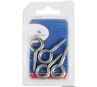 Osculati SS eye screws 38 x 4 mm Blister packaging 5 pcs.