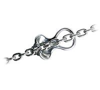 Osculati Stainless Steel Anchor Chain, 1pc, For 10-12mm, Polished, AISI 316, With Claw for Anchor Winch, Jewelry Finding_ItemType