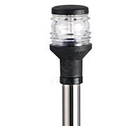 Osculati Stainless Steel Black Compact 360 Degrees Retractable Pole 60cm 5W