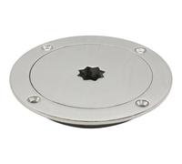 Osculati Stainless Steel Deck Plate (95mm Opening)