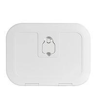 Osculati White Flush Inspection Hatch, 380 x 280 mm, Plastic, Boat Compatible