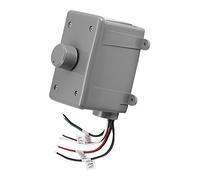 OSD Audio OVC100 Impedance Matching 100W Rotary Knob Style Outdoor Weather Resistant Housing Volume Control - - (Grey)