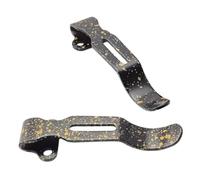 Osdhezcn 2Pieces Knife Pocket Clip Deep Carry Pocket Clip Replacement For Knife Screw Hole Stainless Steels Clip Knife Part Pockets Knife Clip Screw Replacement Set
