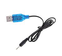 Osdhezcn 3.7V 2.5mm/3.5mm Lithium Battery USB Charging Cable For Music Story Machine Battery Drone Quadcopter Charger Controller For Pc