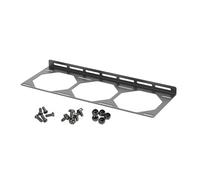 Osdhezcn Fan Radiator Holder for 120MM 240MM 360MM Radiator Mount Bracket for Computer Case Accessory Internal Fan Holder for Computer Case Zinc Coated Fan Bracket for PC Case