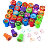 OSDUE 30PCS Assorted Stamps, Self-Inking Stampers for Arts and Crafts, Perfect Party, Loot or Prize Bag Filler, Teacher Stamps