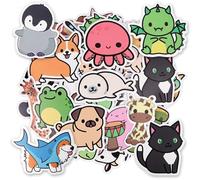 OSDUE Animal Stickers for Kids,100Pcs Cute Cartoon Waterproof Stickers, Cute Trendy Aesthetic Sticker for Laptop Car Scrapbook Phone Skateboard Computer Wall Window, Kids Girls Boys Adults Gift