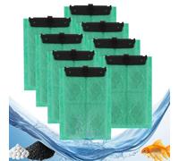 OSDUE Aquarium Filters Cartridge, 8PCS Aquarium Cartridge for EasyCrystal Filter 250/300 Filter Pack, Replacement Filters Cartridges with Activated Carbon