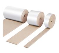 OSDUE Furniture Pads, 3 Rolls Felt Pads 100cm x 10cm/5cm/2cm Self Adhesive Floor Protectors, Furniture Pads for Chair Feet Table Bed Sofa Legs, Anti-Scratches & Anti-Slip (Brown)