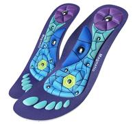 OSDUE Insoles for Women and Men, Arch Support Orthotic Insoles for Flat Feet, Plantar Fasciitis Relief, Magnetic Acupressure Shoe Inserts, Comfortable Foot Support(UK 6-8.5)