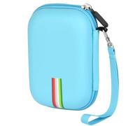 OSDUE Kids Mini Digital Camera Case, Waterproof Shockproof Digital Storage Bag, Kids Camera Case for Instant Cameras, Include Mesh Bag fit Photo Paper & Cable, Film Camera Storage Holder Organizer Bag