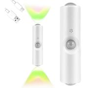 OSDUE Magnetic Light, Wall Lamp Battery Operated Rechargeable RGB Multi-Color Changing Smart Sconce Lights, Motion Sensor Light Indoor for Bedroom Corridor Porch Bathroom Staircase, 1 Pack