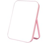 OSDUE Makeup Mirror, 17.5 * 24cm Foldable Desktop Vanity Mirror Portable Rectangular Makeup Travel Mirrors with Stand for Office Desk,Vanity Table, Travel, Camping