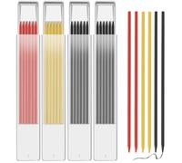 OSDUE Pencil Refills for Tracer Pica Pencils, 24PCS 2.8mm Carpenters Pencil Refills Replacement, Deep Hole Marker Pencils Lead Refill for Woodworking Construction Building