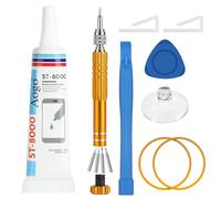 OSDUE Phone Display Adhesive, Mobile Phone Display Glue with Repair Tools, Clear Contact Adhesive for Phone Screen Repair, Electronics, Jewelry & Multi-Function Fixes,15ml
