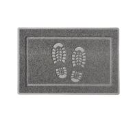 OSeasons Footprints Large Sanitizing Doormat In Grey
