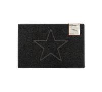 OSeasons Star Small Embossed Doormat In Black