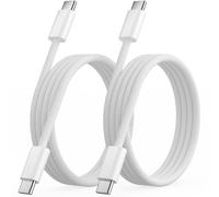 Osecet 2 Pack 1M iPhone 17 16 15 Charger Cable, Nylon Braided 60W USB C to USB C Charger Cable, Type C Charger Fast Charging,USBC to USBC Cable for iPhone 17 16 15 Pro Plus Pro Max/iPad Pro/Air