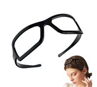Oseczmut Acrylic Headbands for Women, Elastic Headbands for Girls, Glasses Frame Hair Hoop Elastic Hair Hoop | Fashionable Hair Ornaments for Party, Daily Life, Party