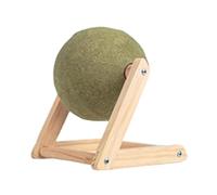 Oseczmut Cat Toys for Cats, Giant Cat Ball with Stand - Multifunctional Interactive Cat Toy, Mint Floor Ball for Cats - Pleasant Floor Toys for Cats,