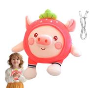 Oseczmut Plush Toys with Sound, Pacifier for Puppy, Plush Toy Singing Songs, Toys with Music and Vibration, USB Sensory Toy for Babies, Pets,