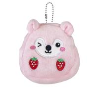 Oseczmut Strawberry Handbag, Coin Purse for - Hamster Kids Coin Purse Animal Wallet | Strawberry Handbag, Coin Purse for Women, Silver, Ring, Unique Attribute, Se référer au descriptif, Refer to