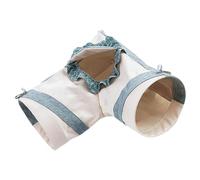 Oseczmut Tunnels for Rabbits, Tubes & Tunnels for Hamsters - Hide the Nest Hamster Tube | Hamster Tunnels, Ferret Play Tunnels, Fun Toy for Dwarf Rabbits, Guinea Pigs, Kittens