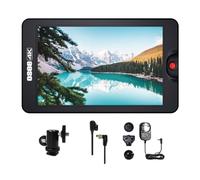 Osee T7 DSLR Camera Monitor 7 inch Upgraded Version 3000 Nits Ultra Bright Daylight Viewable FHD Camera Monitor 3D LUT HDR 4K HDMI Input & Output Including Ball Head Power Adaptor and D-tap Cable