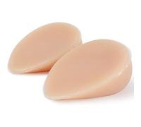 OSEMISS Nude,3600g/Pair(HH Cup), Self Adhesive Silicone Breast Forms Mastectomy Prosthesis Crossdressing Transgender Fake Boobs 1 Pair AAA-KK Cup Bra Pads Inserts