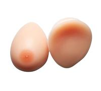 OSEMISS Nude,6000g/Pair(KK Cup), 300-6000g/pair AAA-KK Cup Silicone Breast Forms Self-Adhesive Fake Breasts For Transgender Crossdresser Prosthesis Mastectomy