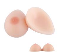 OSEMISS Nude,6000g/Pair(KK Cup), 300-6000g/pair AAA-KK Cup Silicone Breast Forms Self-Adhesive Fake Breasts Bra Pad Enhancer For Transgender Crossdresser Prosthesis Mastectomy
