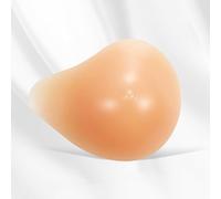 OSEMISS Right Side Only,C Cup :300g, One Pair Self Adhesive Silicone Breast Forms for Mastectomy Crossdresser Transgender Cosplay, Fake boobs Concave Bra Pad
