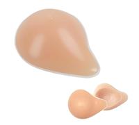 OSEMISS Silicone Breast Form Mastectomy Prosthesis Self Adhesive Left/Right Spiral Shape Breasts Only One Piece, Bra Pad Enhancer, Good Elasticity and Softness,Left Side Only,100g