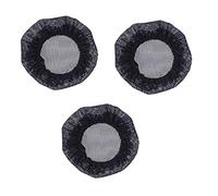 OSEN Hair Bun Net for Girls and Women Hair Styling Juda Net for Girls Women Kids Dancer Nurse Hair Nets, Pack of 3 Pieces