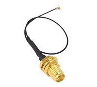 OSERJEP (5 pieces/kit) IPX IPEX MHF4 to RP SMA female (male pin) RF pigtail jumper cable for PCI WIFI Card wireless router M.2 cards (5 cm long)