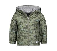 Osh Kosh Boys' Toddler Midweight Reversible Jacket, Print Green Dino, 4