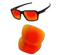 OSharp Replacement Lenses for Oakley Parlay OO4143-58mm Sunglasses - HD Polarized, Mirrored, UV Protection & Perfectly Fit