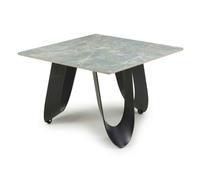 oshawa ceramic square end table in green