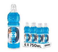 Oshee Isotonic Drink - Multifruit Flavour, 750ml (Pack of 6), Electrolyte & Hydration Drink for Sports & Recovery, Replenishes Minerals & Supports Performance